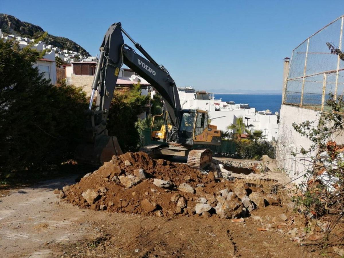 Bodrum yollarında geniş kapsamlı &ccedil;alışmalar devam ediyor