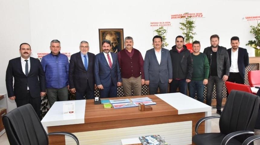 Başkan Bozkurt&rsquo;tan Kalın&rsquo;a hayırlı olsun ziyareti