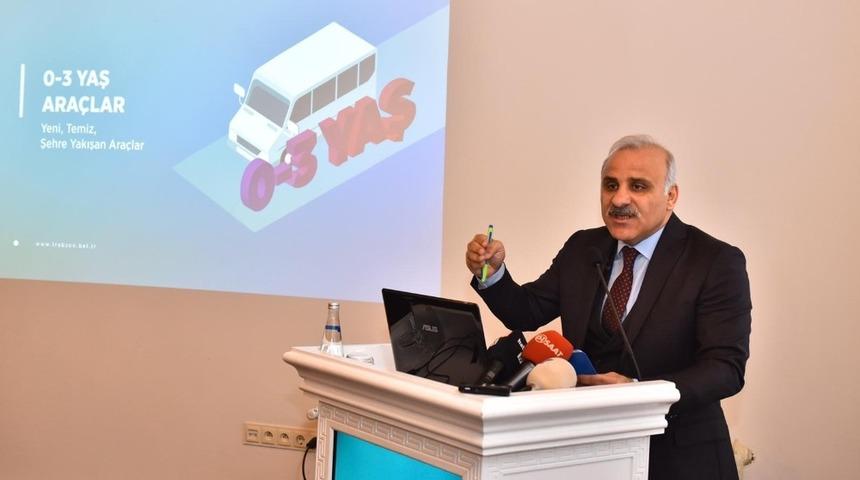 Başkan Zorluoğlu Trabzon&rsquo;un yeni dolmuş sistemini a&ccedil;ıkladı