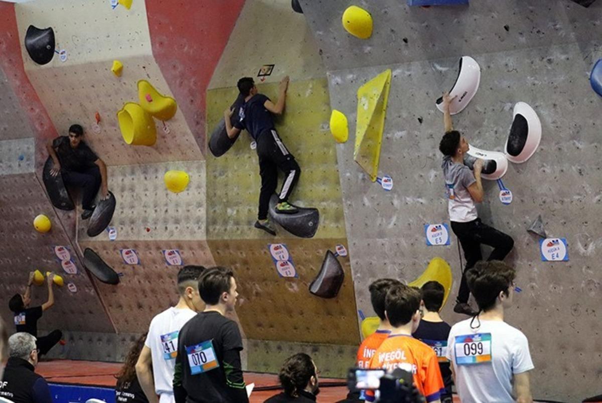 K&uuml;&ccedil;&uuml;kler Spor Tırmanış B&ouml;lge Şampiyonası