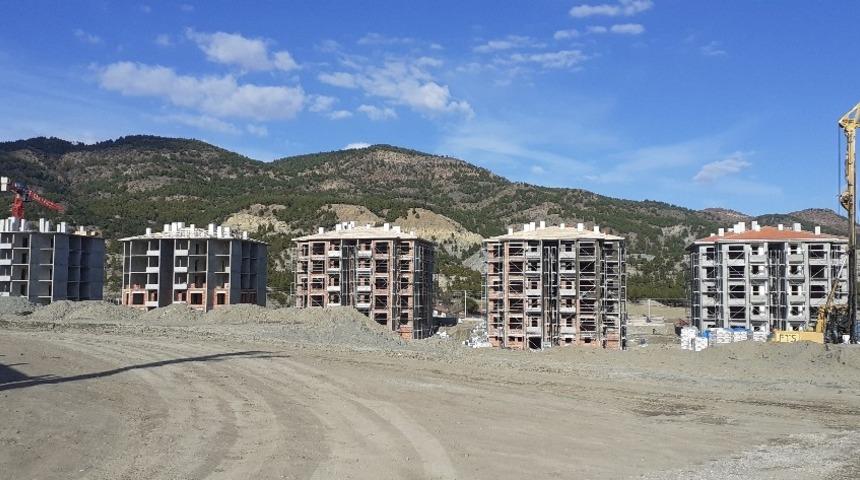 Osmancık’ta Şenyurt TOKİ binalar yükseliyor