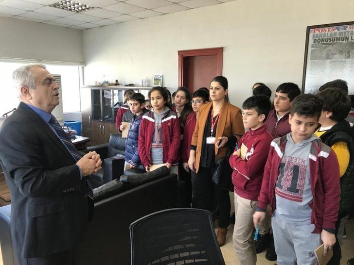 MER Koleji öğrencileri geri dönüşüm tesisini gezdi G2