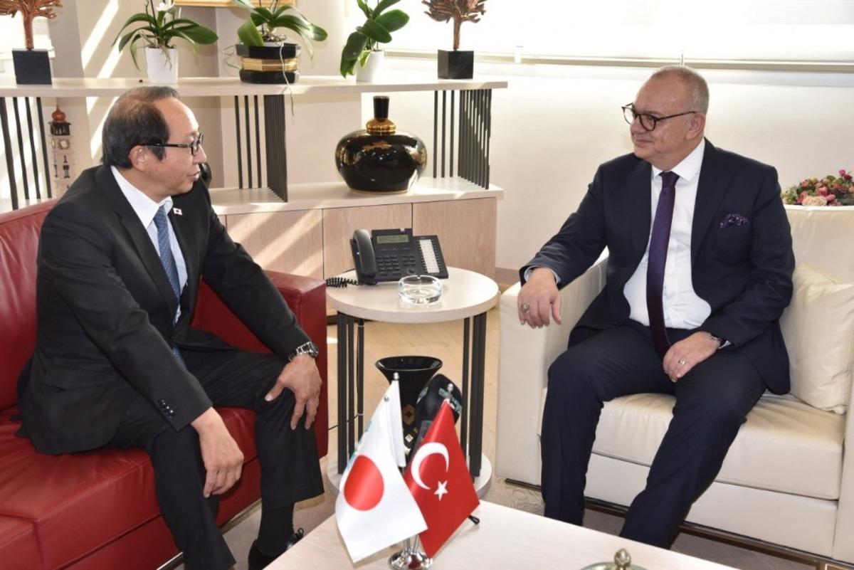Başkan Erg&uuml;n, Japonya İstanbul Başkonsolosunu ağırladı