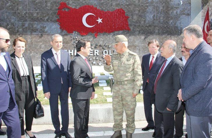 Garnizon Komutanı Polat’a İdlib ziyareti G3