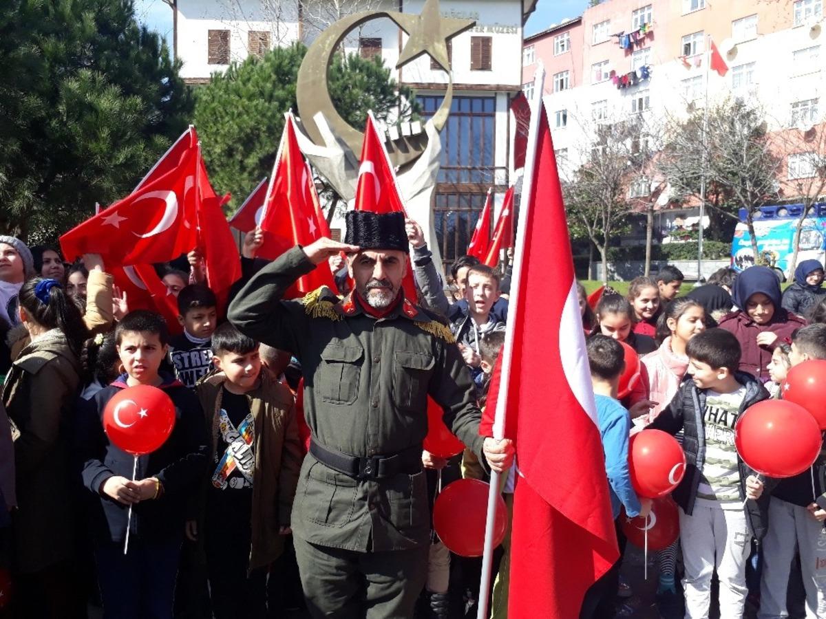 İdlib şehitleri i&ccedil;in İstanbul&rsquo;dan &Ccedil;anakkale&rsquo;ye y&uuml;r&uuml;yecek