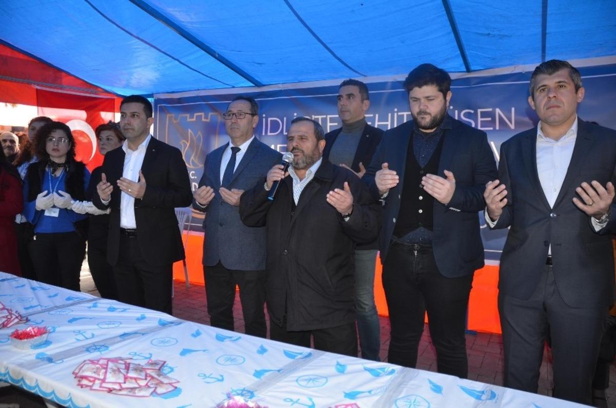Kuşadası&rsquo;nda İdlib şehitleri dualarla anıldı
