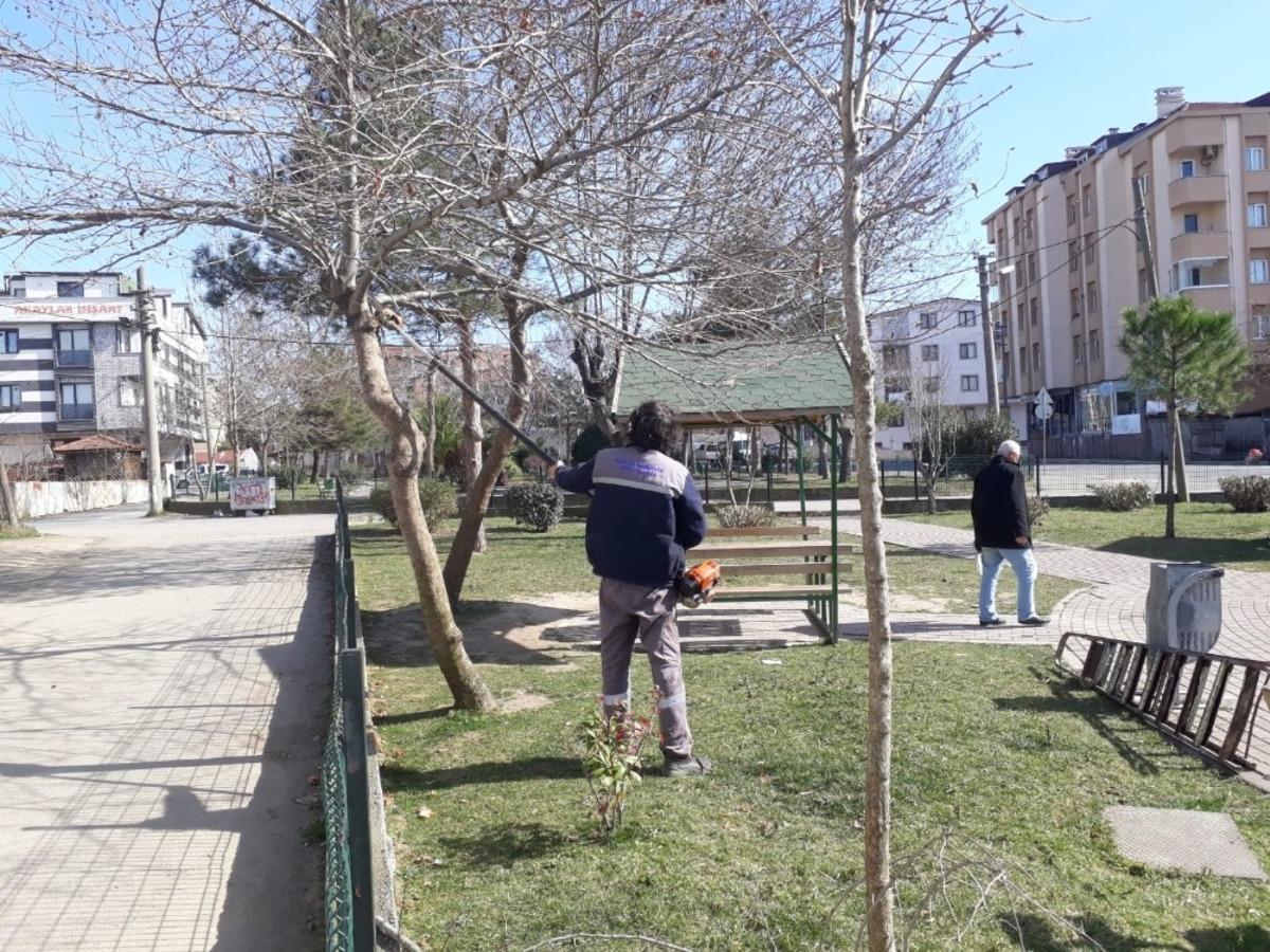 Darıca parkları bahara hazırlanıyor
