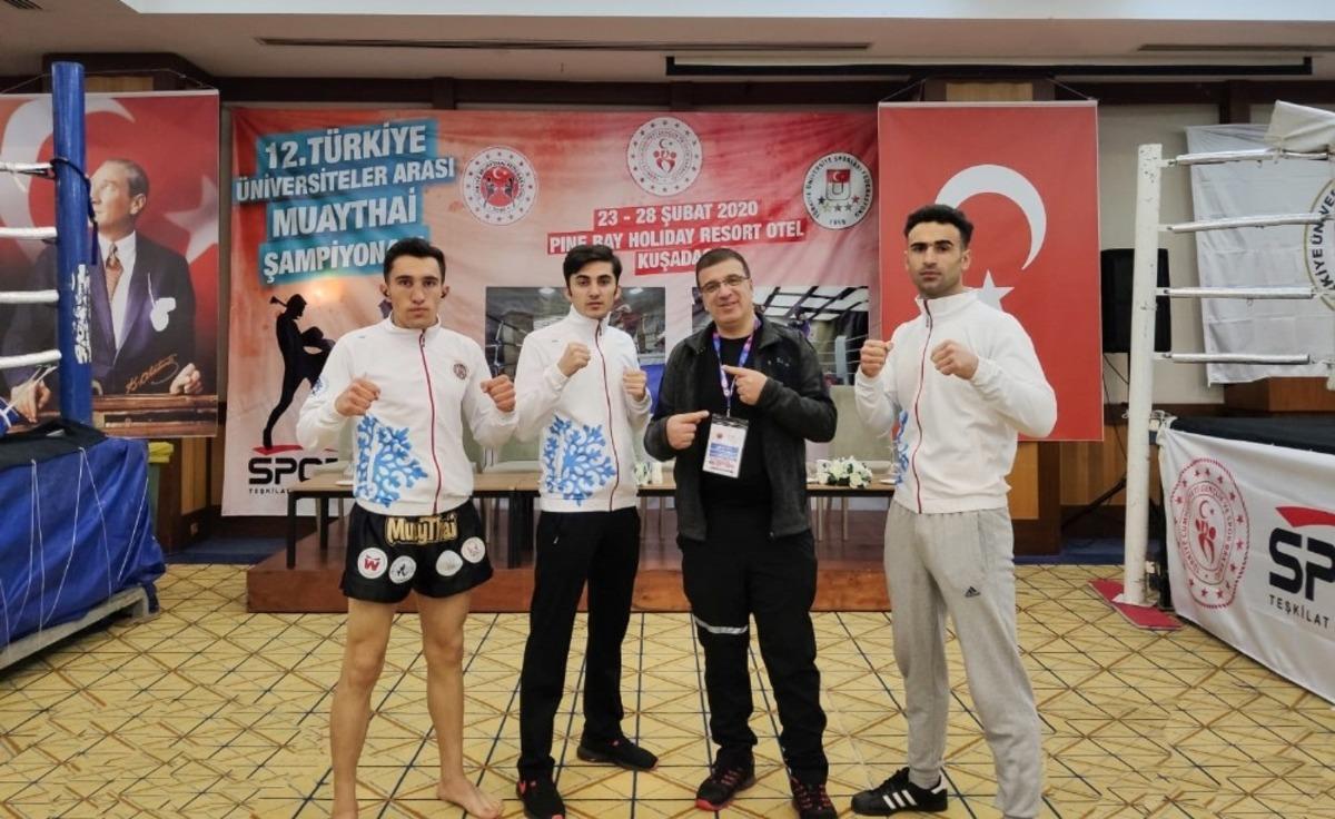 Atat&uuml;rk &Uuml;niversitesi, Muay Thai&rsquo;de k&uuml;rs&uuml;den inmedi