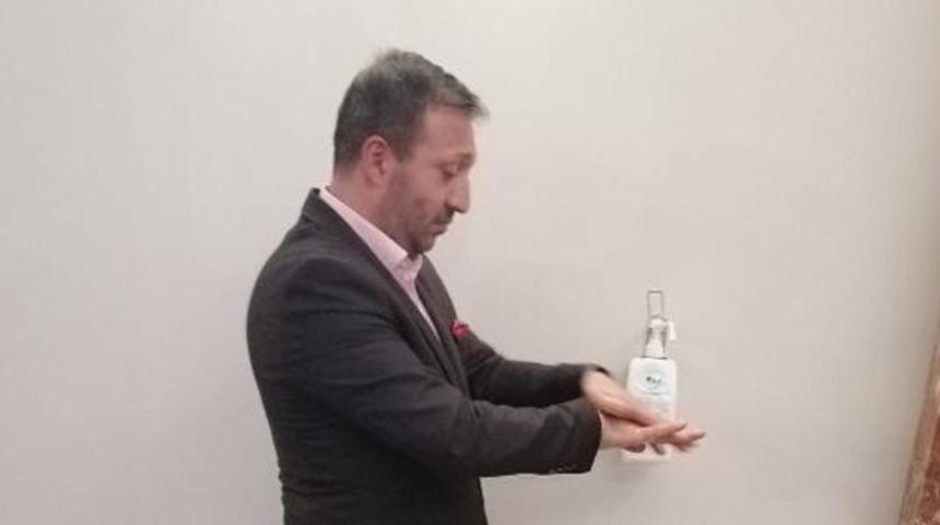 TBMM'de koronavir&uuml;se karşı dezenfektanlı &ouml;nlem