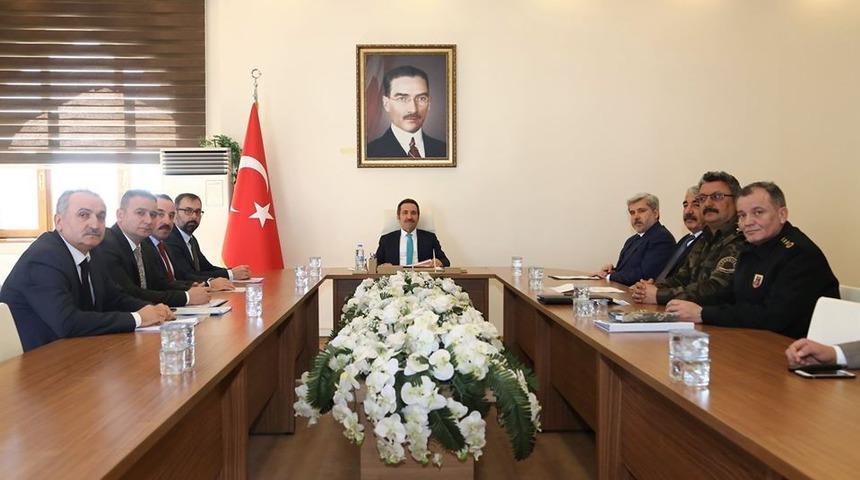 Aksaray&rsquo;da İl Y&uuml;ksek&ouml;ğrenim G&uuml;venlik ve Koordinasyon Kurulu toplantısı yapıldı
