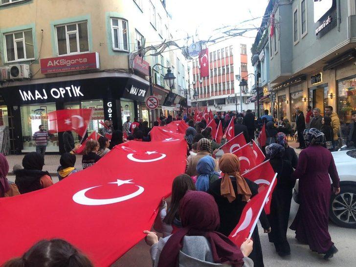 Fatsa şehitler için yürüdü G3