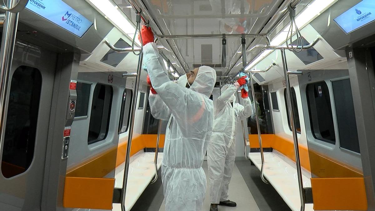 İstanbul metrolarında 'vir&uuml;s' &ouml;nlemi