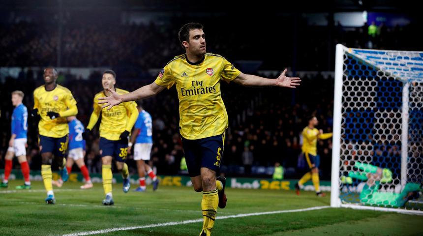 Portsmouth 0-2 Arsenal (Maç Sonucu)