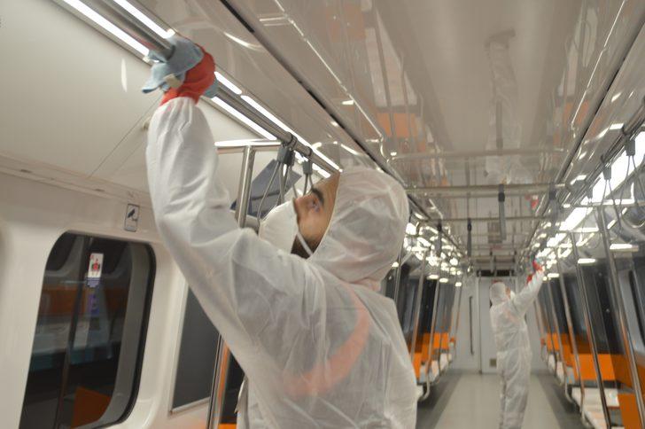 Metroda koronavirüse karşı nano teknoloji ile dezenfekte G2