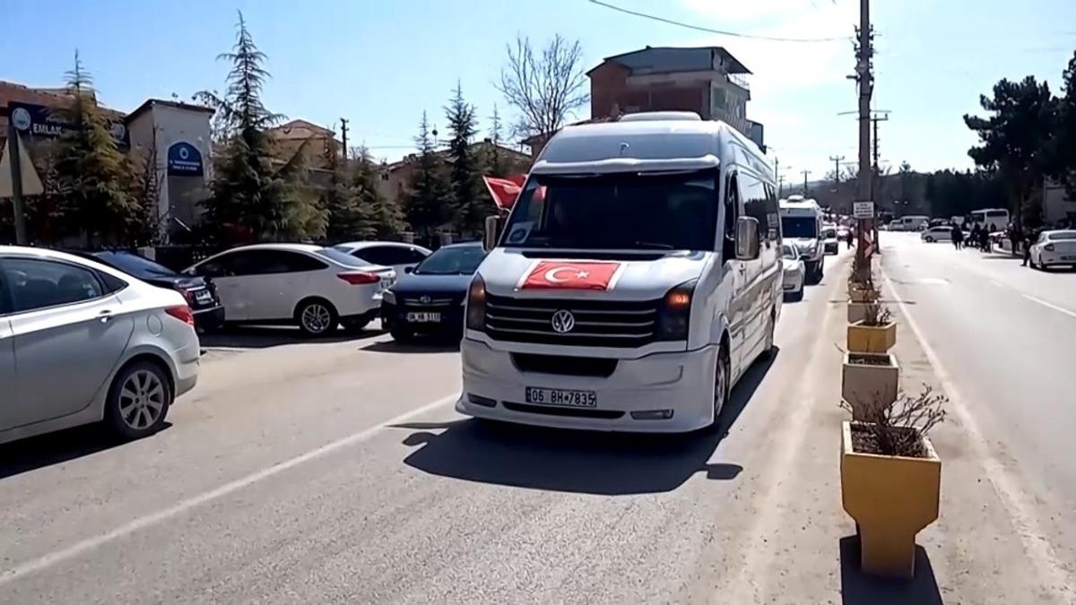 Kırıkkale&rsquo;de &lsquo;Bahar Kalkanı Harekatı&rsquo;na destek konvoyu