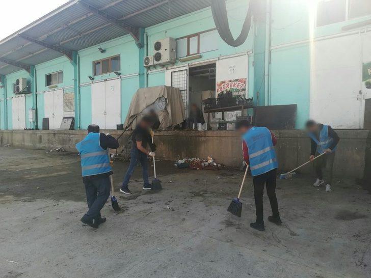 Cezalarını belediye hizmetinde çekiyorlar G2