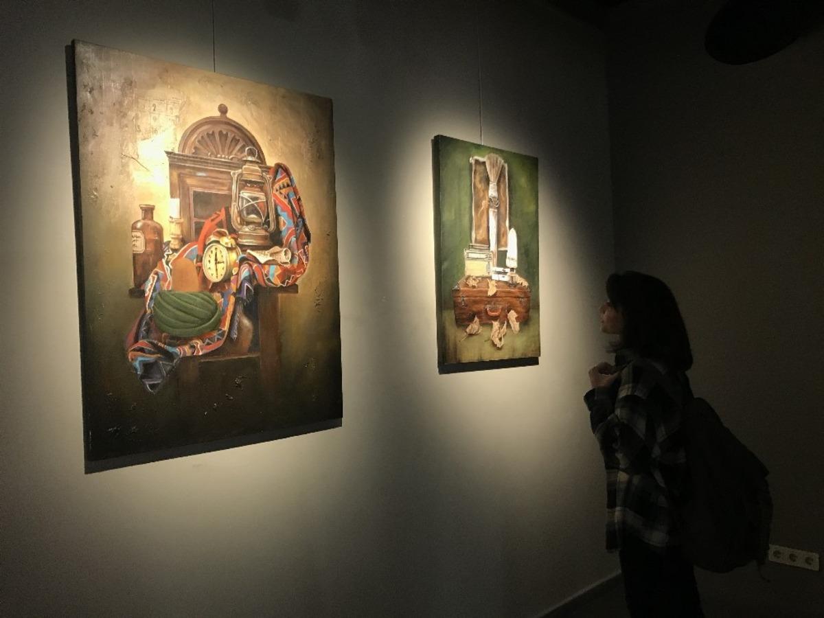 MEDAŞ Sanat Galerisinde &ouml;ğrencilerden karma resim sergisi