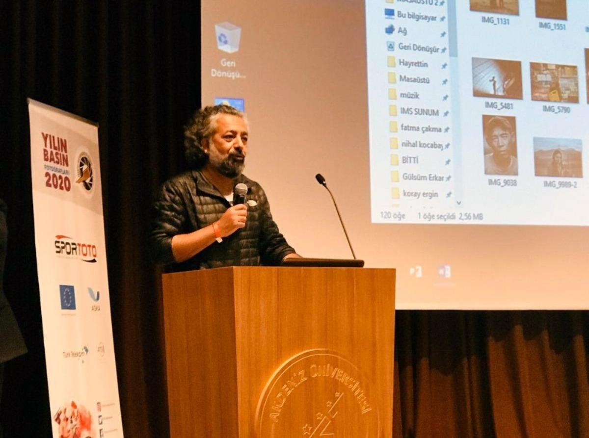 Duayen foto muhabirleri &ouml;ğrencilerle bir araya Geldi