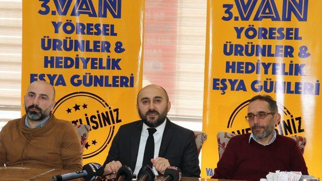 3. Van Yöresel Ürünler ve Hediyelik Eşya Günleri tanıtım toplantısı