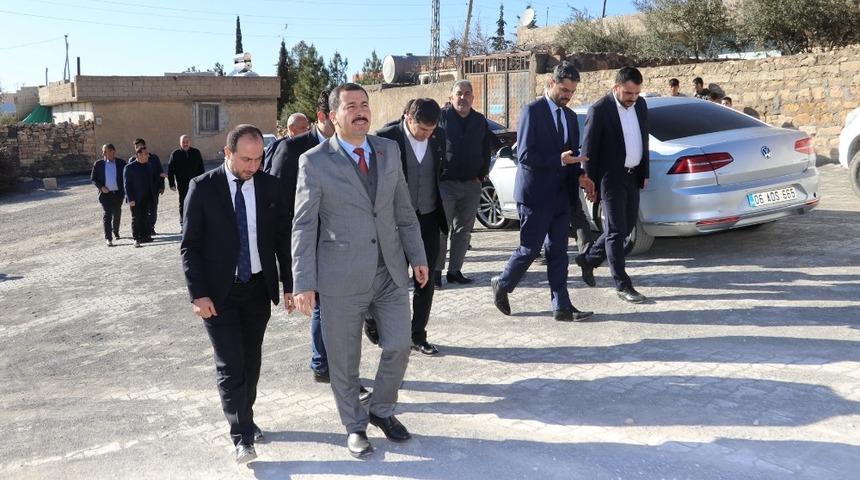 Baydilli yapımı süren çalımları inceledi