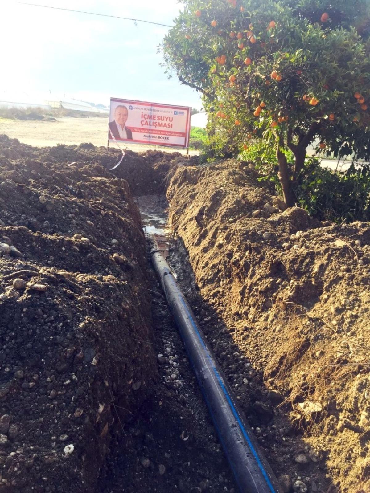 Demre&rsquo;de iki mahallenin i&ccedil;me suyu sorunu &ccedil;&ouml;z&uuml;ld&uuml;