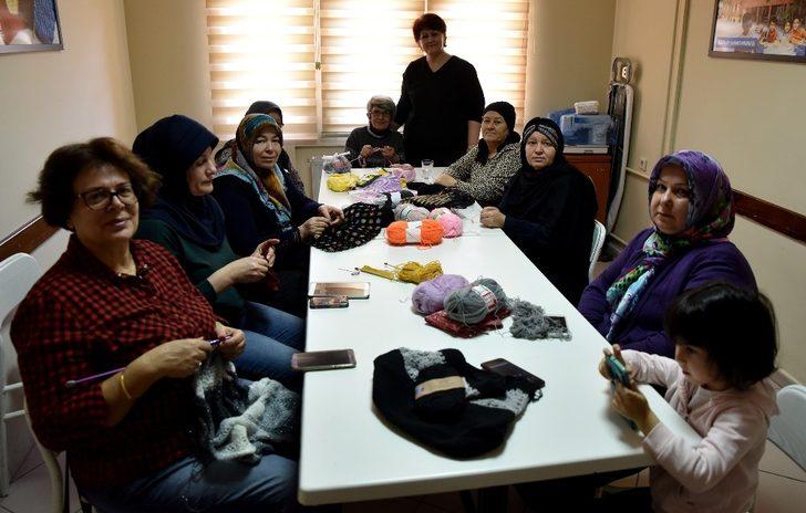 Fevzi Çakmaklı kadınlardan örgü kursuna yoğun ilgi G1