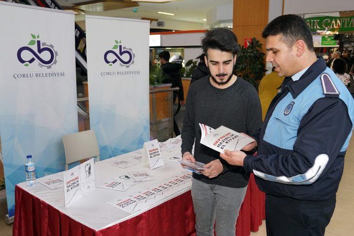 Çorlu Belediyesi ve AFAD deprem konusunda farkındalık oluşturdu G3