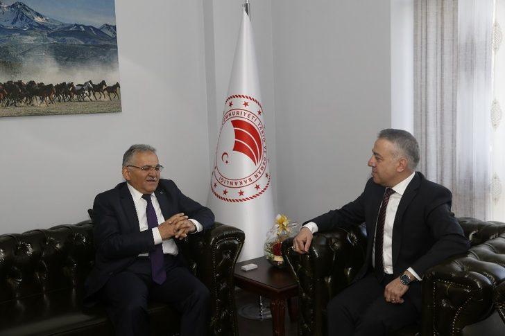 Başkan Büyükkılıç, Tarım ve Orman İl Müdürlüğü ile Kayseri Orman Bölge Müdürlüğü’nü ziyaret etti G1