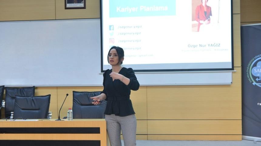 SAÜ’de ‘Bilişim Sektöründe Geleceğini Planla’ isimli konferans gerçekleşti