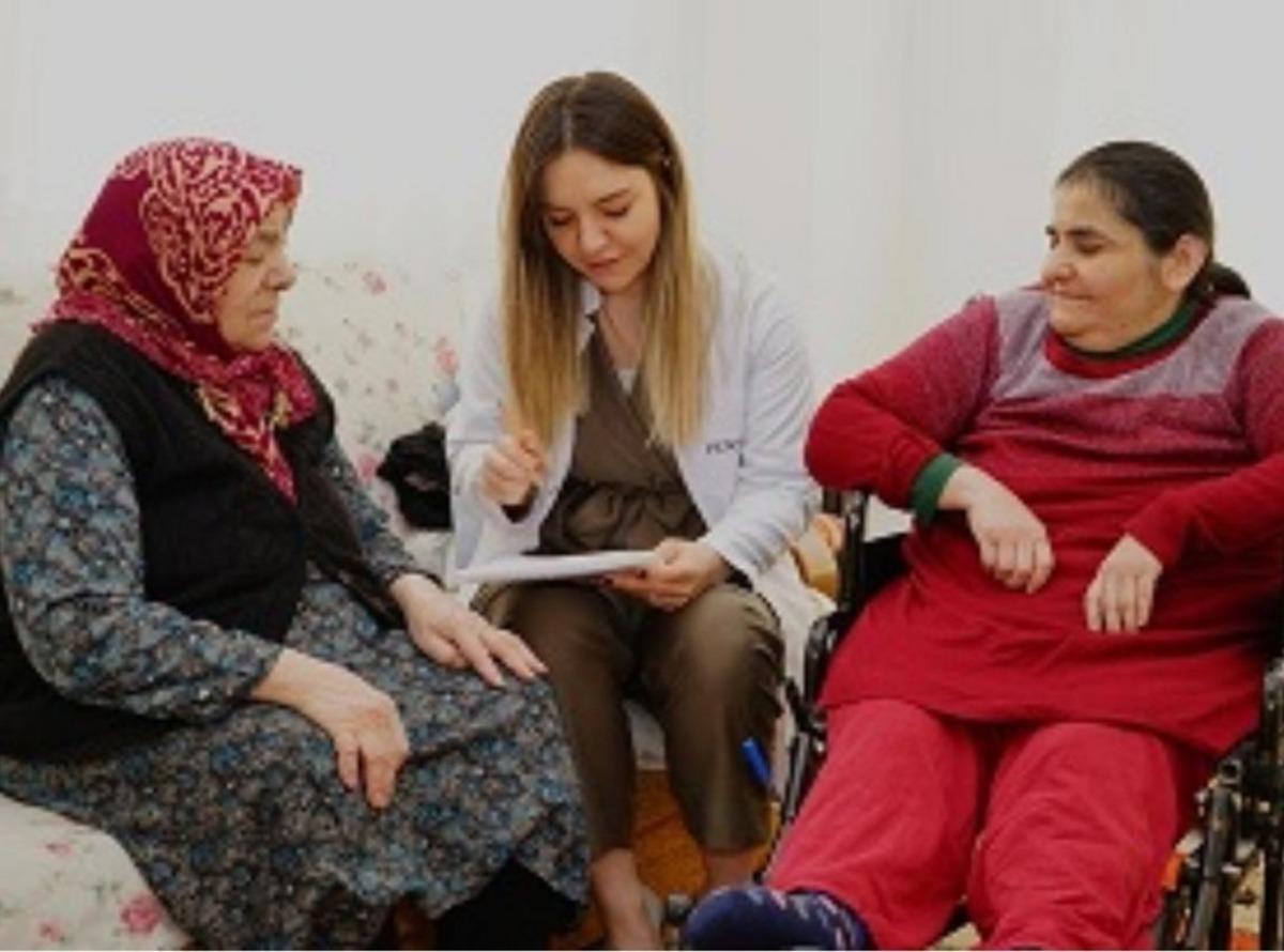 Dicle&rsquo;de Yaşlı ve Engelli Bakım Projesi