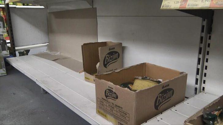 Koronavirüs paniği Almanya'yı da etkisi altına aldı! Market rafları hızla boşaldı G2