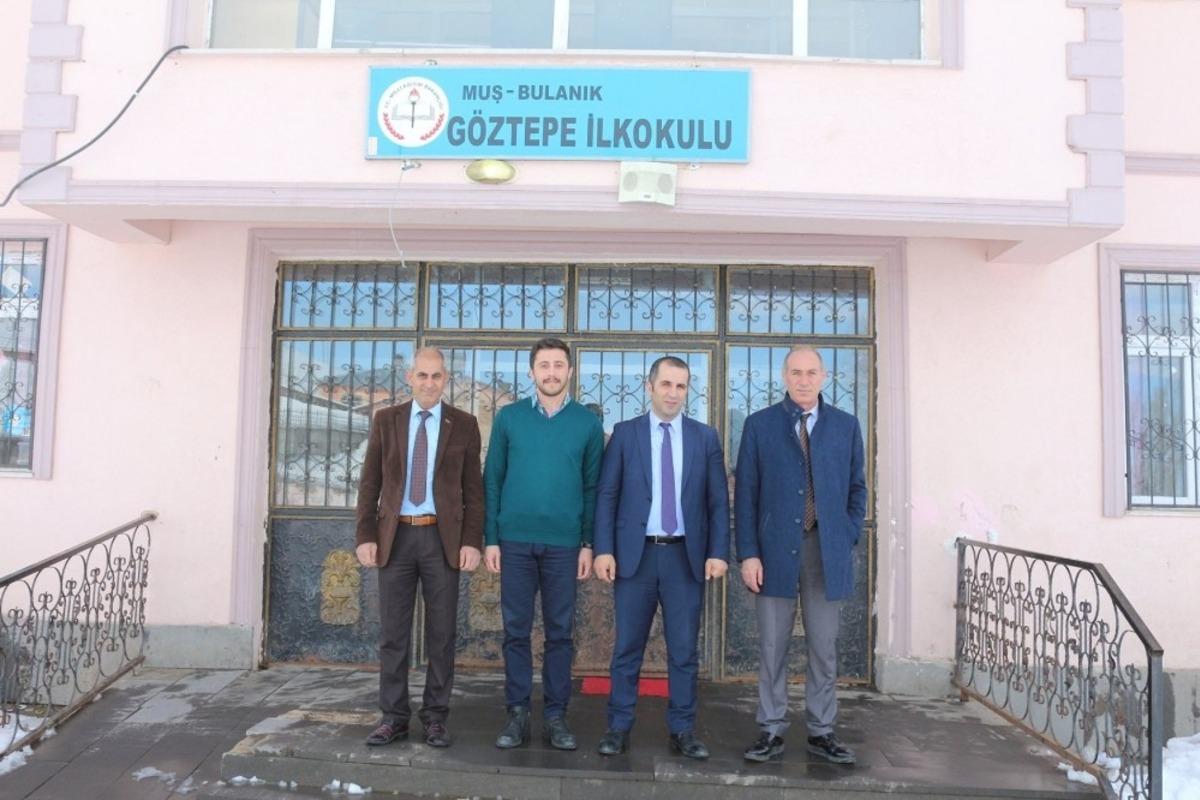 Milli Eğitim M&uuml;d&uuml;r&uuml; Yal&ccedil;ın&rsquo;dan k&ouml;y okullarına ziyaret