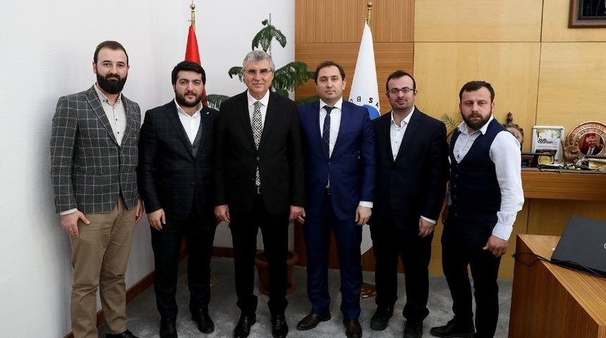 Başkan Yüce, UDEF’i makamında ağırladı