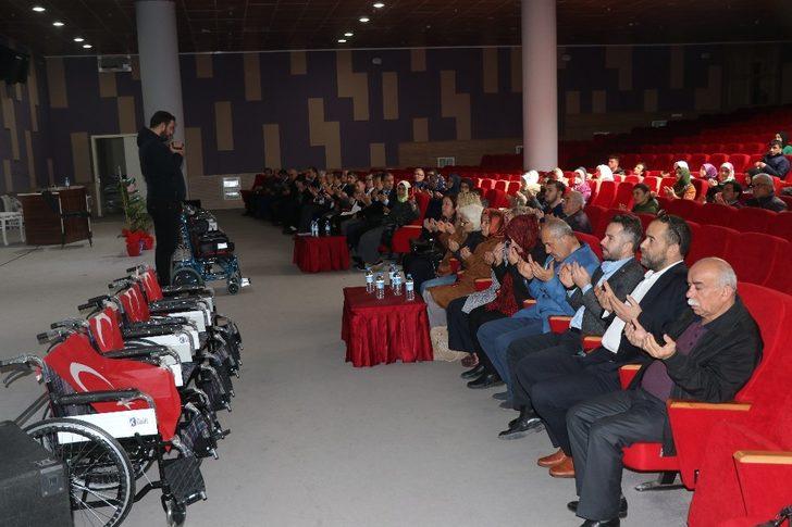 Tekerlekli sandalyeler ihtiyaç sahiplerine teslim edildi G3