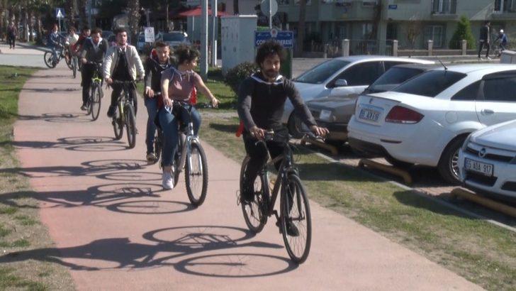 Üniversiteliler İdlib şehitleri için pedal çevirdi G4