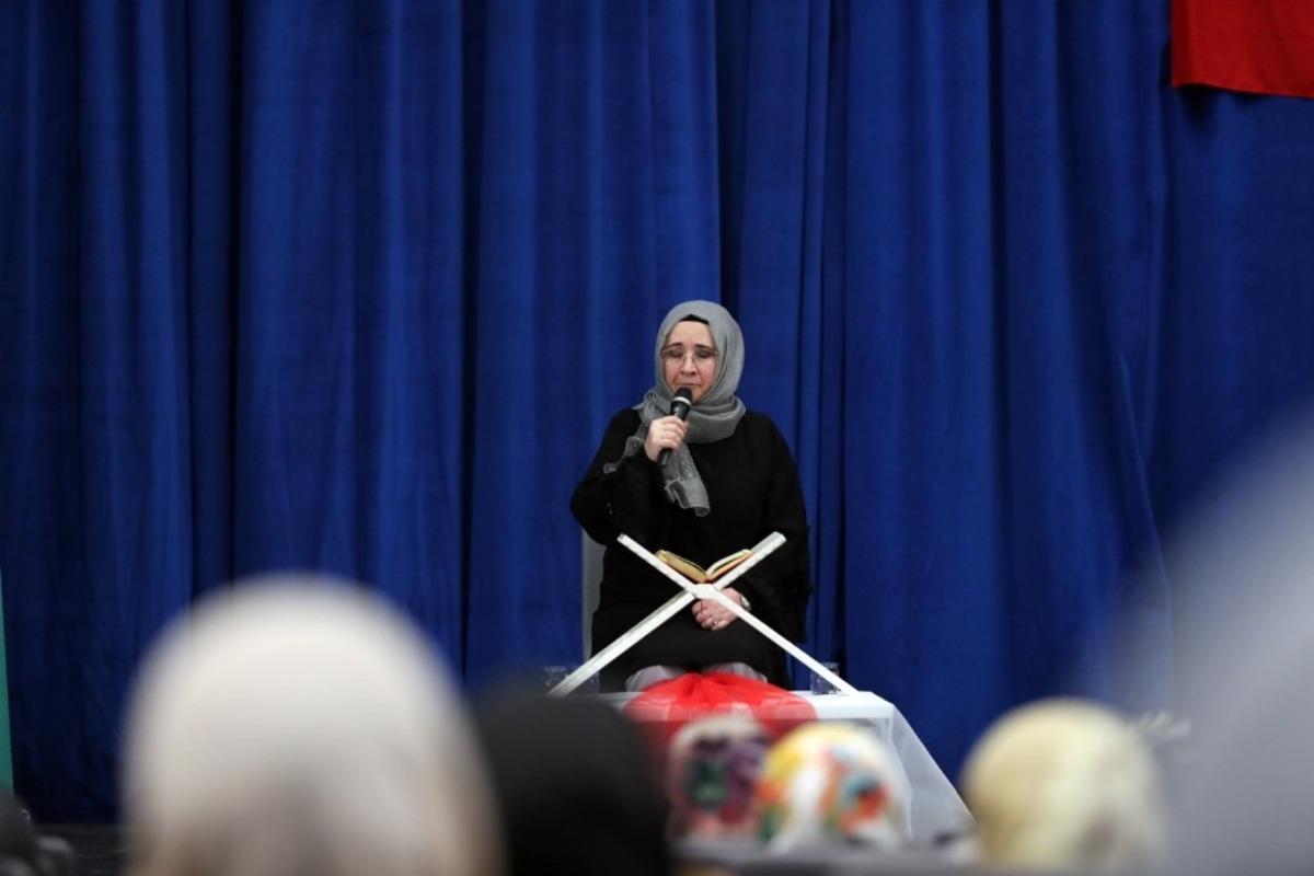 Başakşehirli kadınların duaları İdlib şehitleri i&ccedil;in