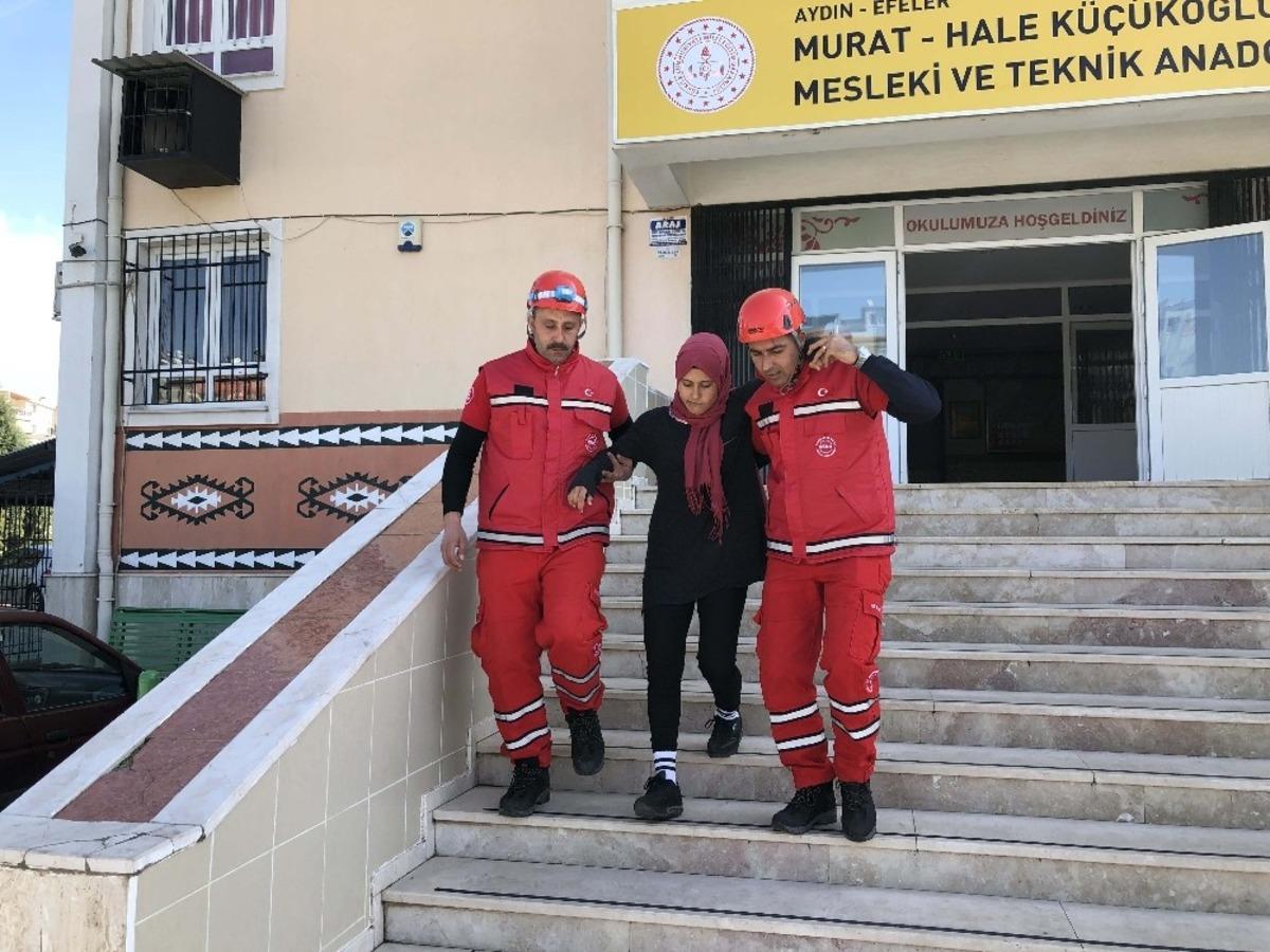 EFAK&rsquo;ın tatbikatı ger&ccedil;eğini aratmadı