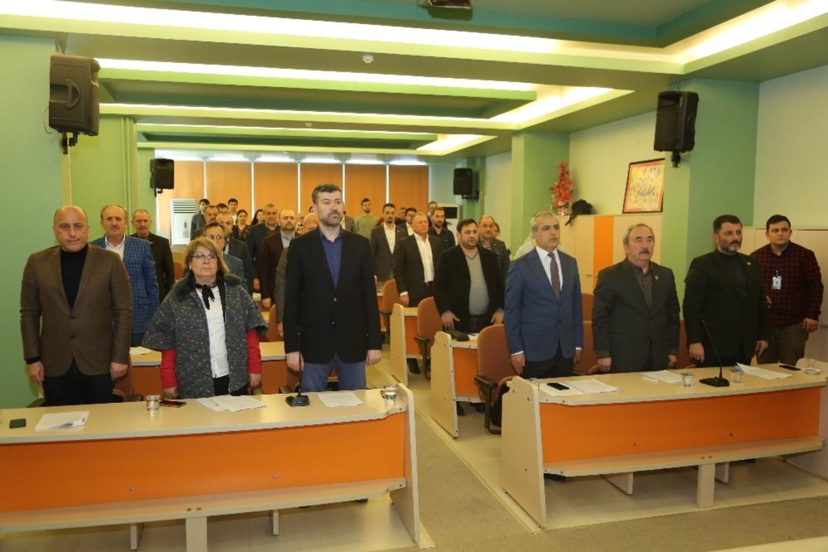 Atakum Meclisinde şehitler i&ccedil;in ortak bildiri