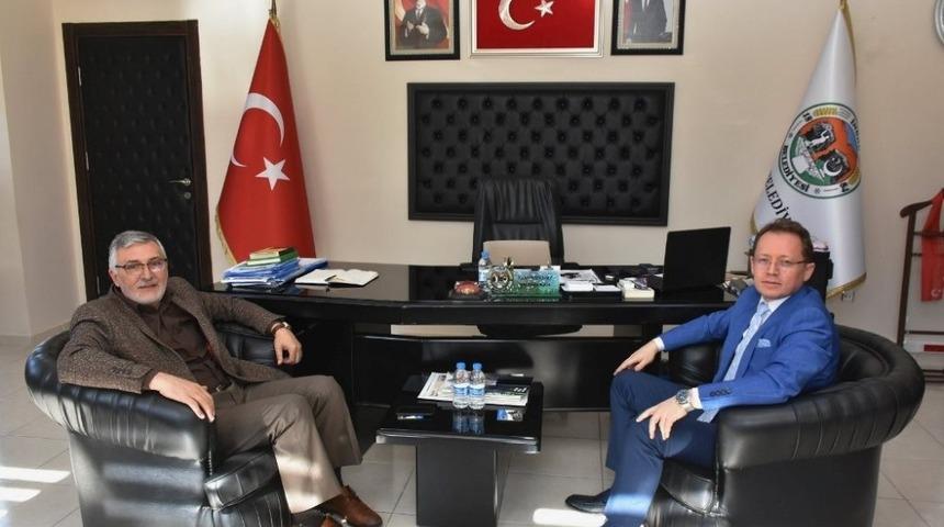 İlbank B&ouml;lge M&uuml;d&uuml;r&uuml; Kara&ccedil;am&rsquo;dan Başkan Bozkurt&rsquo;a Ziyaret
