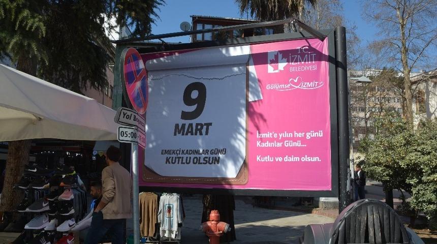 İzmit’te her gün Kadınlar Günü