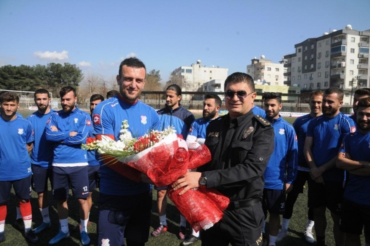 G&uuml;venlik g&uuml;&ccedil;lerinden Cizrespor&rsquo;a teşekk&uuml;r ve destek ziyareti