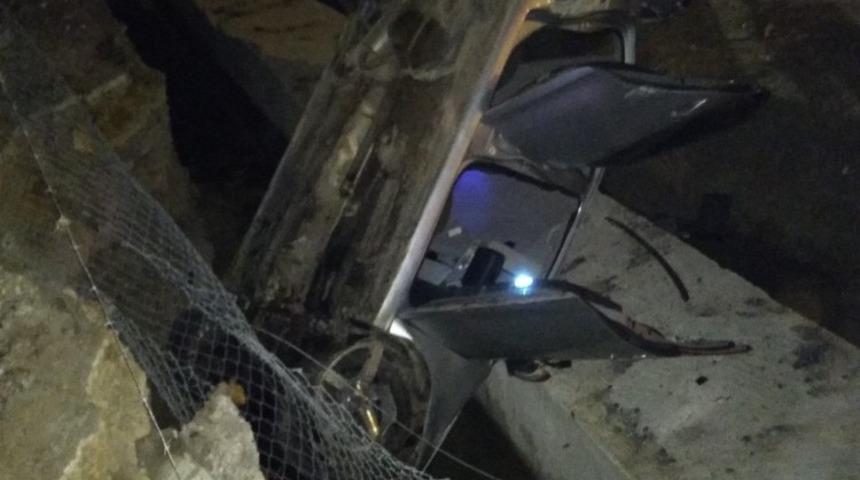 Başkent’te otomobil şantiye uçtu: 3 yaralı