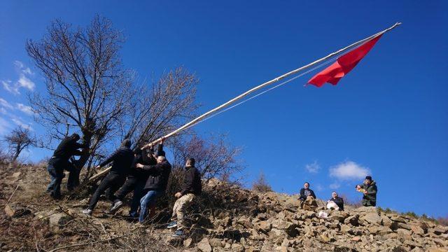 Kızılcahamam’da mahalle ismini dağa yazdılar