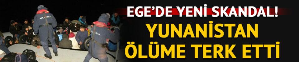 Yunanistan ölüme terk etti! Ege'de yeni skandal