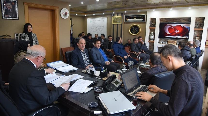 Dursunbey Belediye Meclisinde İdlib şehitleri unutulmadı