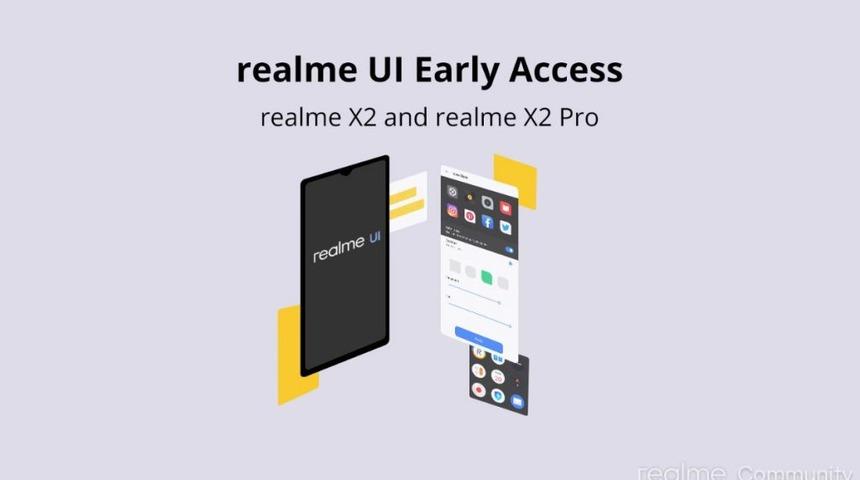 Realme i&ccedil;in Android 10 tabanlı UI aray&uuml;z&uuml; hazır