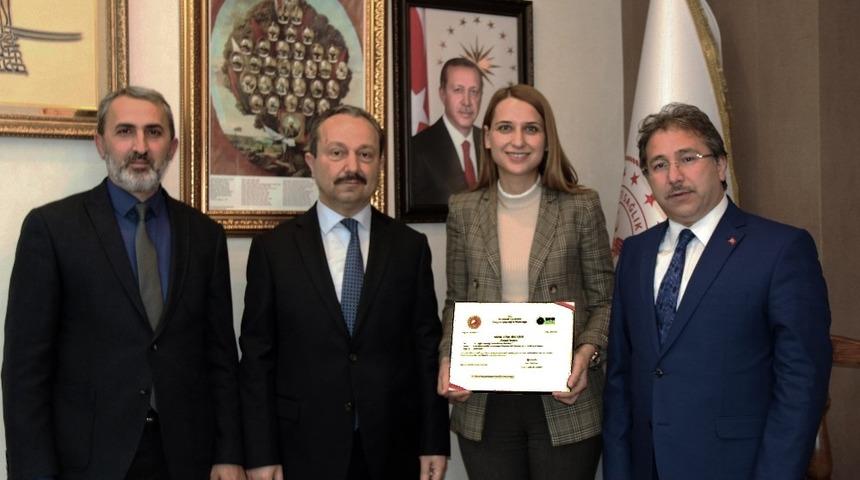 Yahyalı Devlet Hastanesine &ldquo;Sıfır Atık Belgesi&rdquo; Verildi