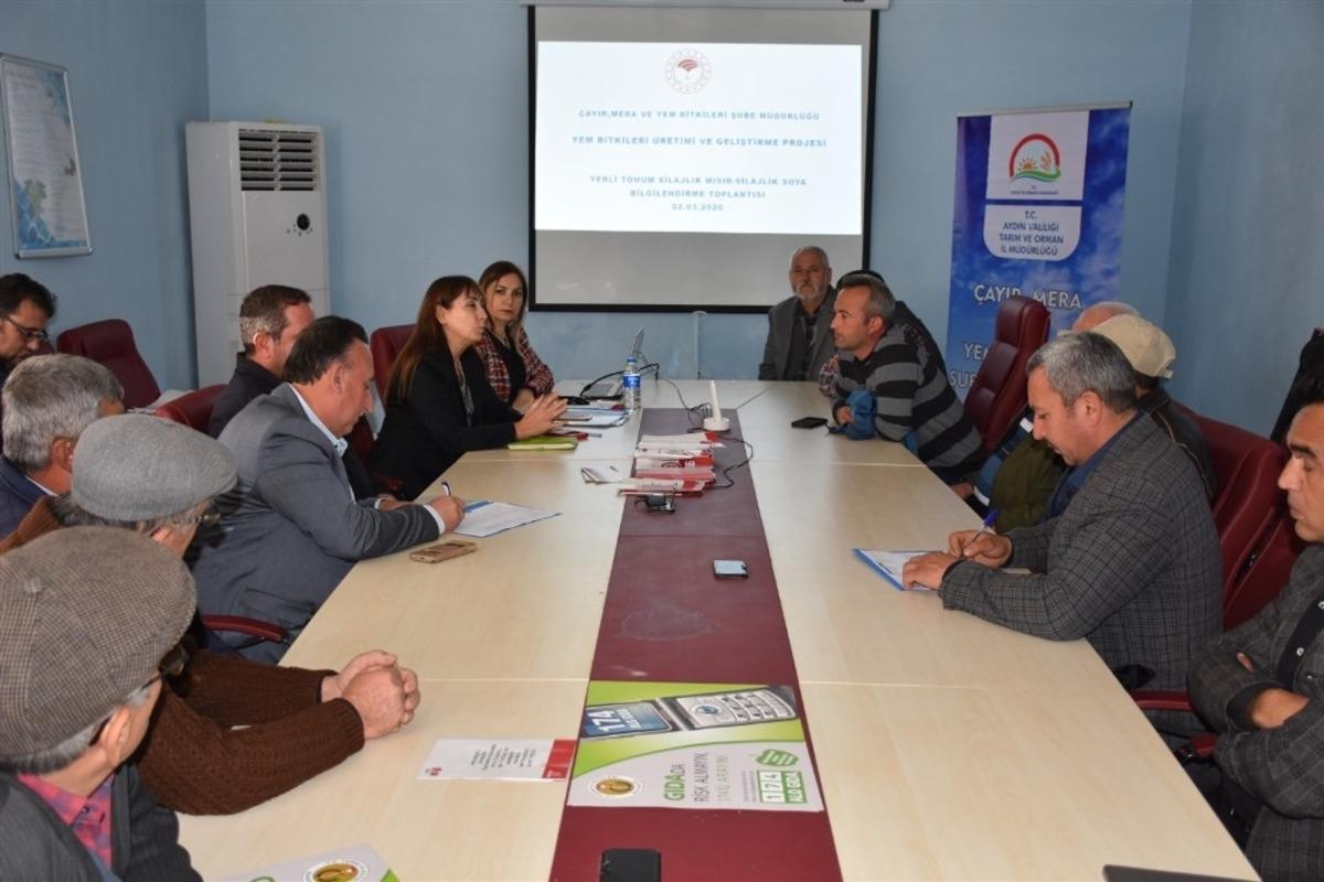 Aydın&rsquo;da yerli tohum ile kaliteli silaj i&ccedil;in toplantı d&uuml;zenlendi