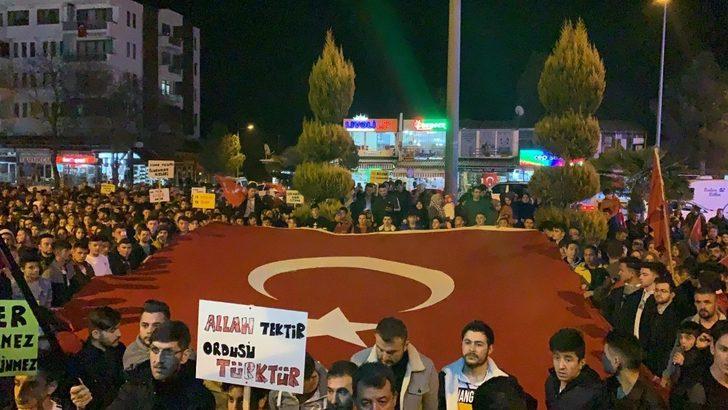 Gedizliler İdlib şehitleri için yürüdü G2