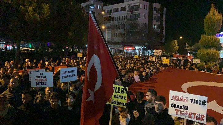 Gedizliler İdlib şehitleri için yürüdü G3